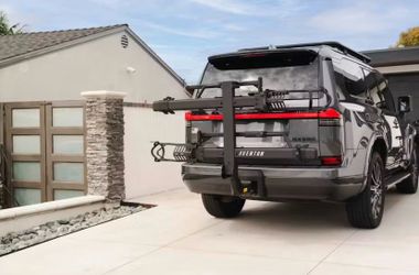 BIKE HITCH E-BIKE RACK, EASY FOLD AND TILT -2