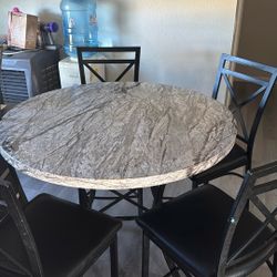 Black And Gray Table