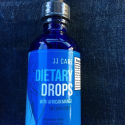 JJ Care Weight Loss Dietary Drops w African Mango 2 oz Sealed