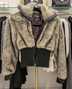 Luxurious, Stylish Faux-Fur WOMEN'S Jacket