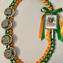 Ribbon Lei For Graduation