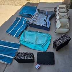 Set Of 9 Collapsible Storage Items