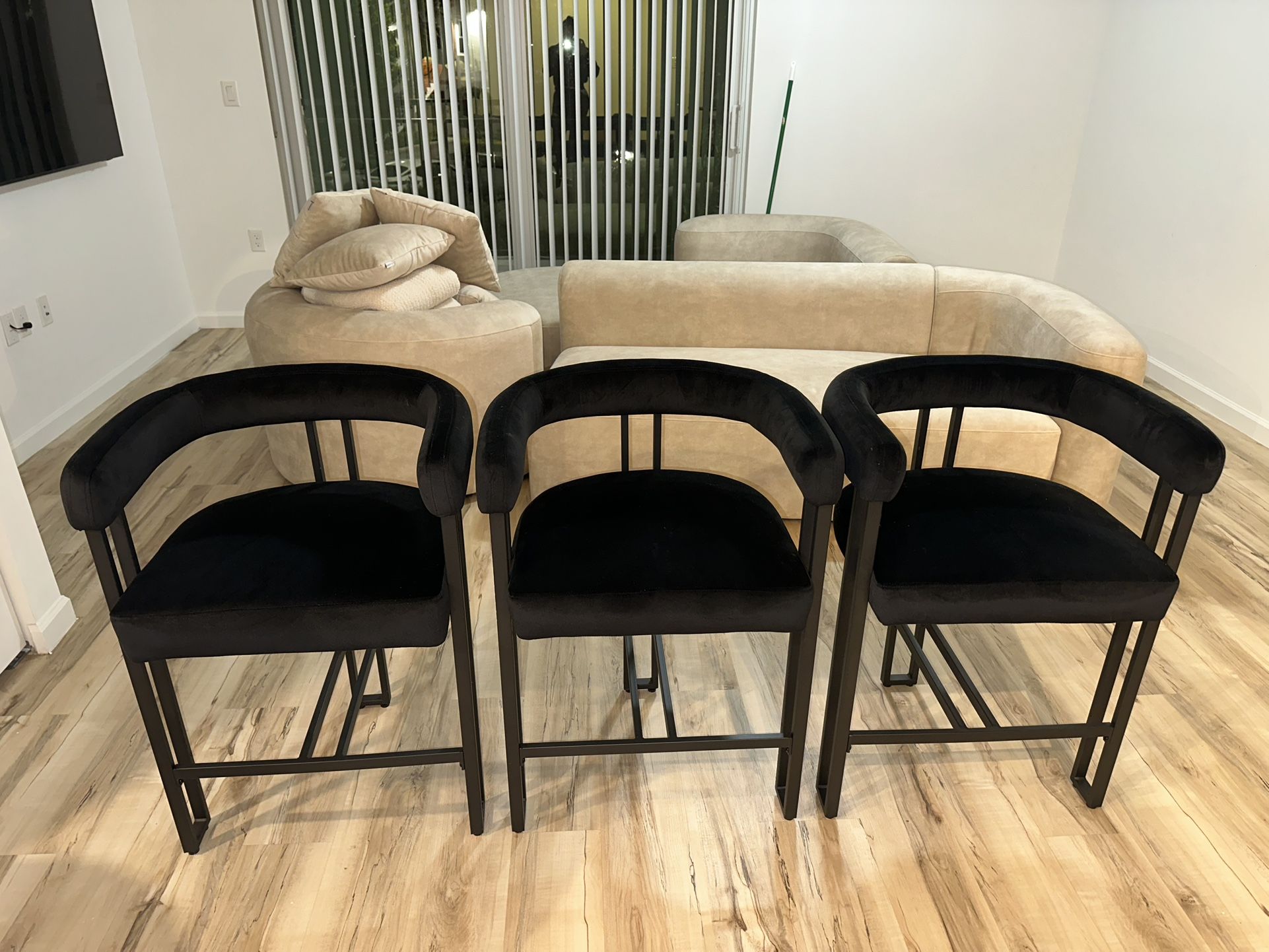 Bar Stools Set Of 3