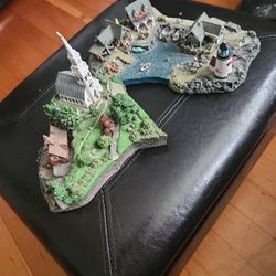 Danbury Mint  Fisherman's Cove 2 Piece.
