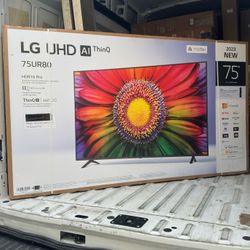 75” Lg Smart 4K LED UHD Tv
