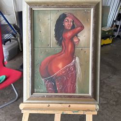 Original Aguaslimpias 17 X 23 Painting