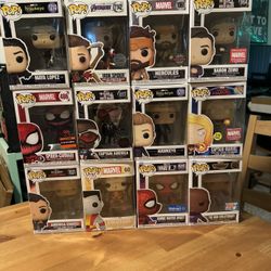 Funko Pops Marvel Lot