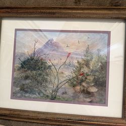 Ocotillo 12 By 16w/cover Octilliv Signed By Artist