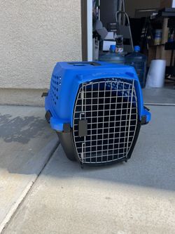 Cat Carrier Blue