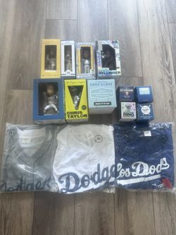 Dodger Bobbleheads, Jerseys and Rings