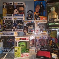 Toys And Collectables Wwf, WWE, Neca, Funko Pops, Horror, Back To The Future, Anime Open To Trades Also