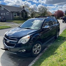 2012 Chevy Equinox LTZ for parts or engine rebuild