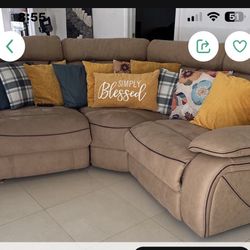A Beautiful Sectional Sofa