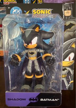 Sonic DC figures Shadow as Batman 5”