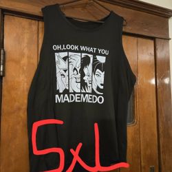 Disney Villian Black Women's Plus Size Tank Top 5xl 