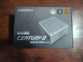 MONTECH Century II 850W ATX 3.1 Fully Modular 80 Plus Gold Power Supply