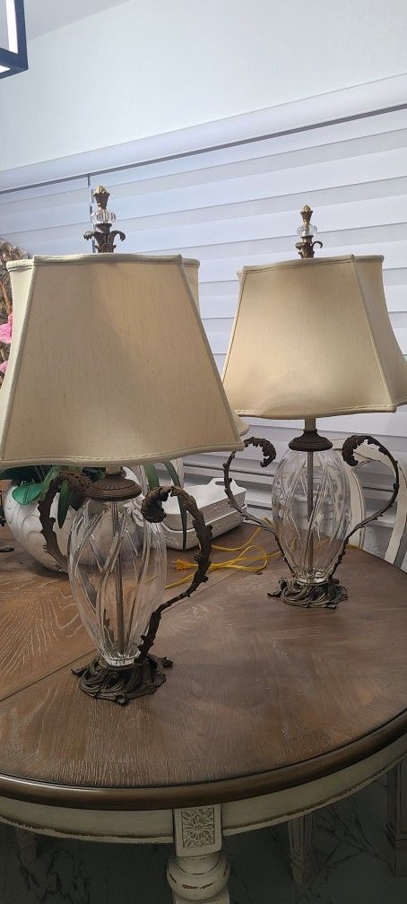 Vintage John Richard table lamps Set Of Two