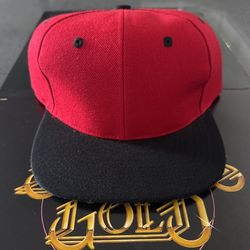 San Sun Red Snapback