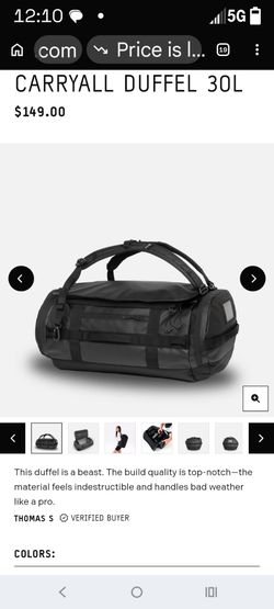 Wandrd carryall 30L