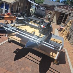 Dave Scadden Pontoon Fishing Raft