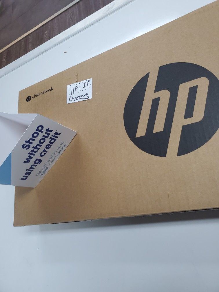 HP ChromeBook 14 Inch New Laptop 20% OFF WINDOWS LAPTOPS /PAYMENTS AVAILABLE ONLY $25 DOWN