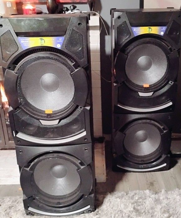 Edison Professional Party/Event Speakers (4) 15" Subs