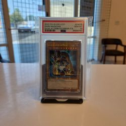 Quater Century Dark Magician Error Print PSA 10