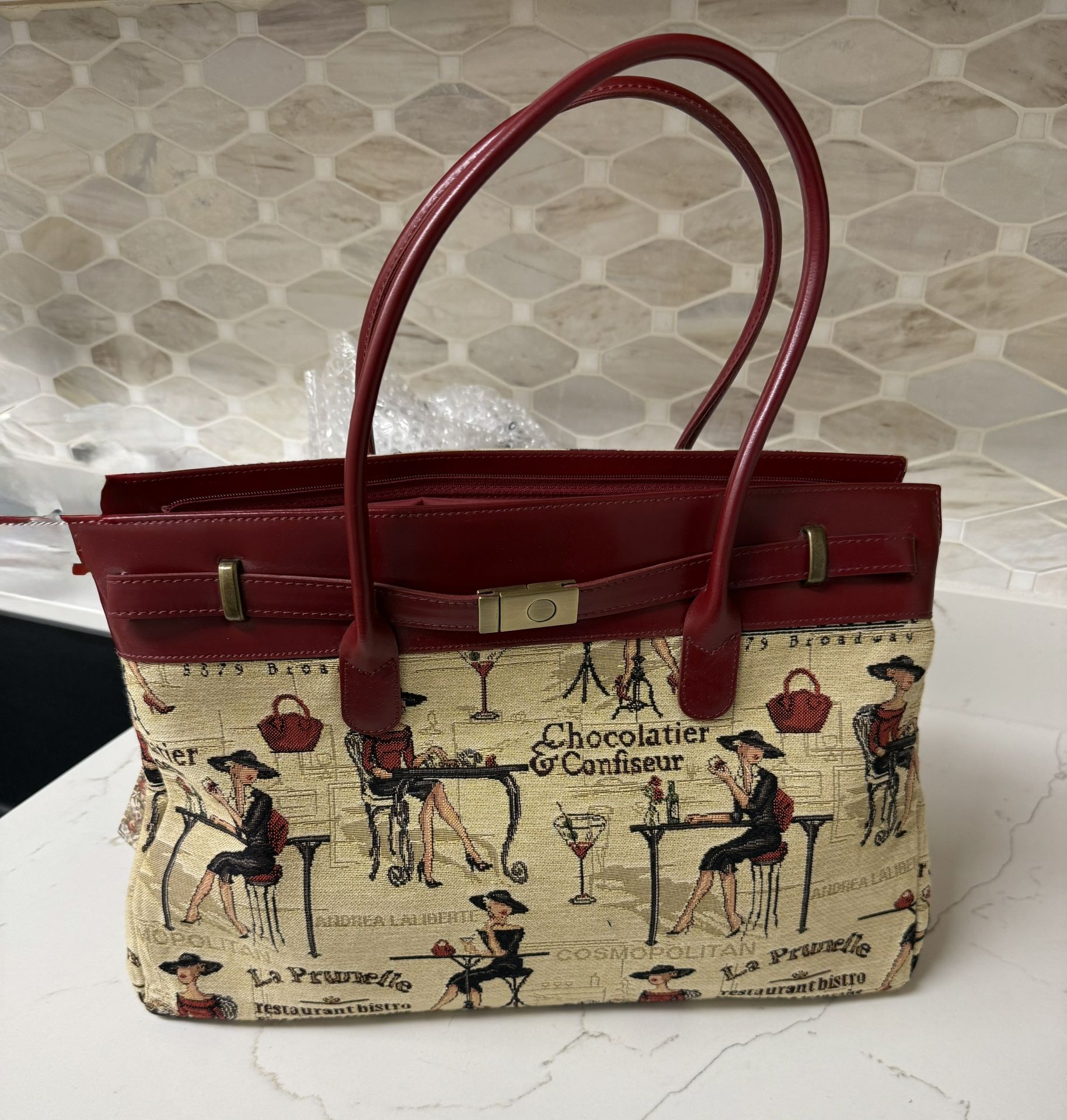 Tapestry Bag “Cocktail Girl”