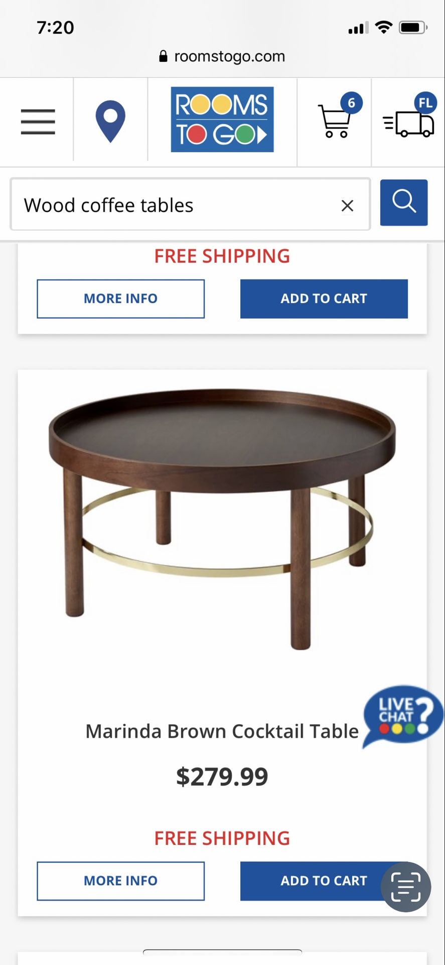 Cocktail Table