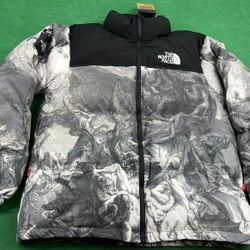 The North Face × Supreme Puffer Viral Zip Up Jacket