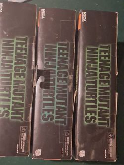 Neca tmnt three 2 packs