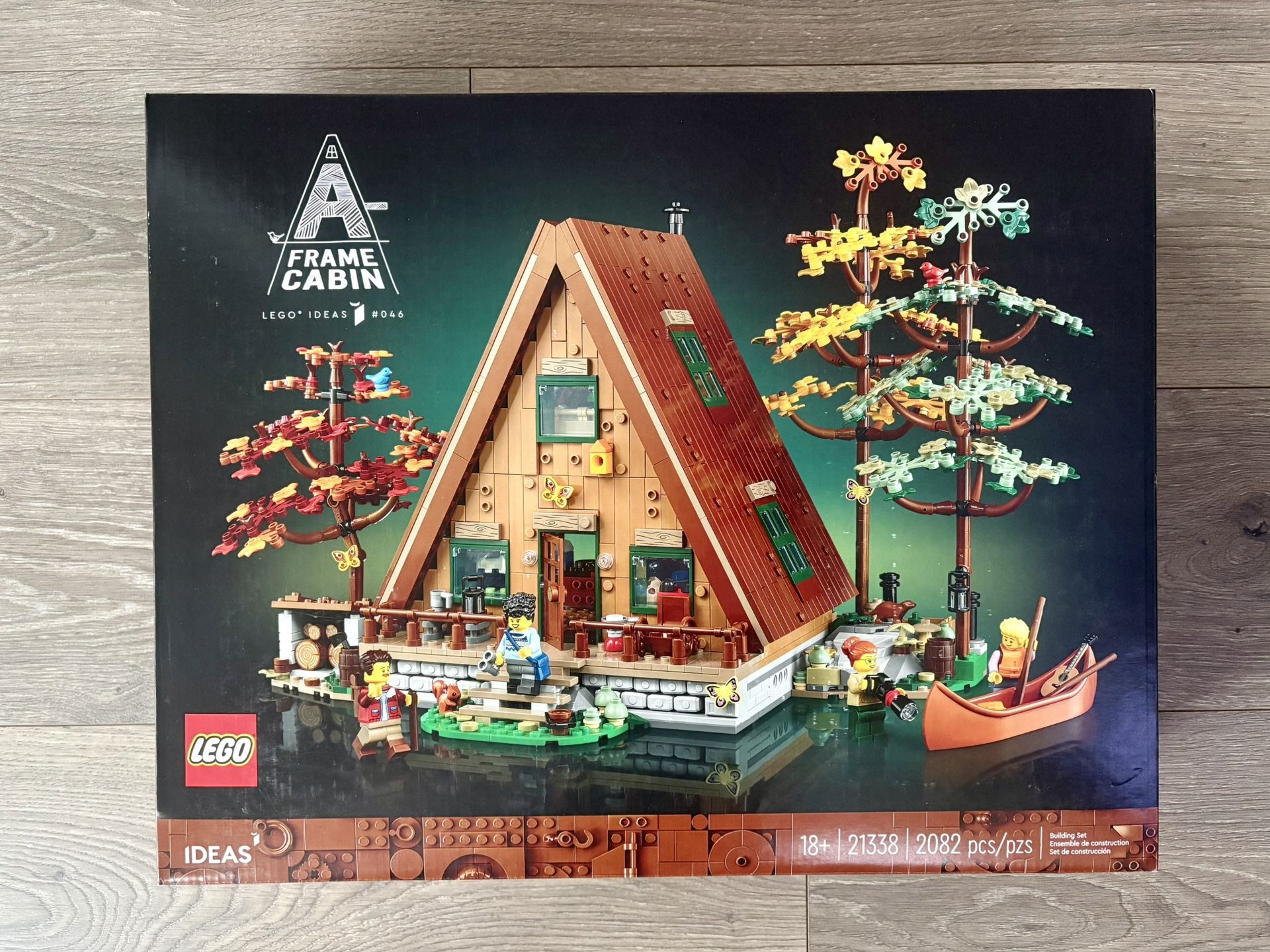 New LEGO Ideas A-Frame Cabin 21338