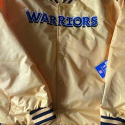Golden St Warriors Jacket New