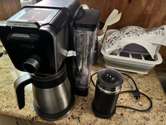 Ninja coffee maker with frother