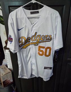 New  Betts Dodgers Champions World Series Gold Edition Jerseys. XL, Only!!With Tags!!