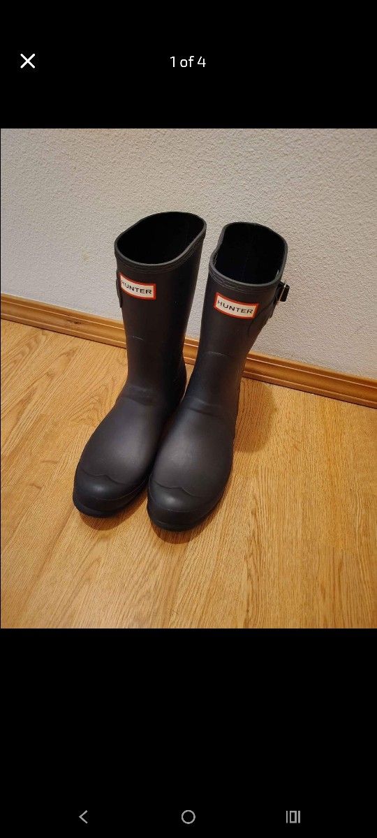 Hunter Boots size 9