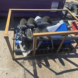 skidsteer auger and hammer