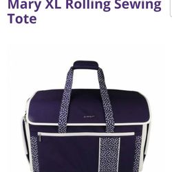 Craft And Sewing MachineTote / Organizer By Everything Mary