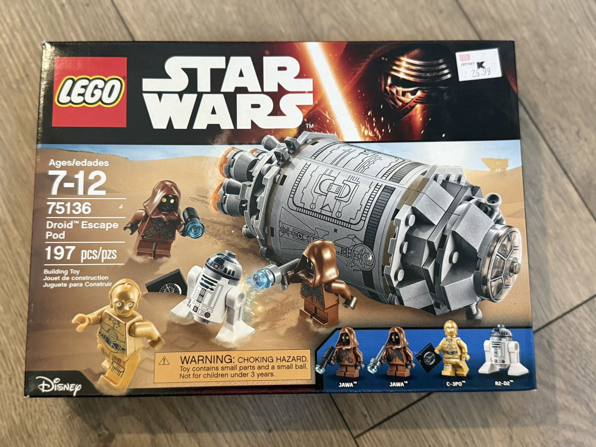 Lego Star Wars Droid Escape Pod 75136