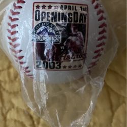 Astros 2003 Opening Day Astros Vs Rockies