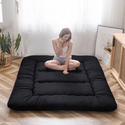 Camping futon mattress