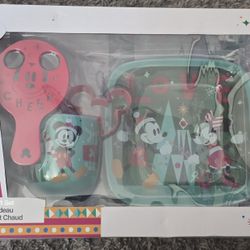 Disney Mickey Mouse Hot Cocoa Gift Set – Mug, Plate & Whisk