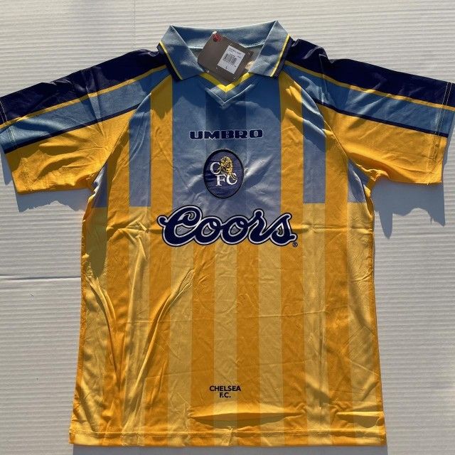 Chelsea Shirt 1996/1997 Umbro Autoglass Away Football Jersey