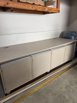 Portable Work bench/cabinets