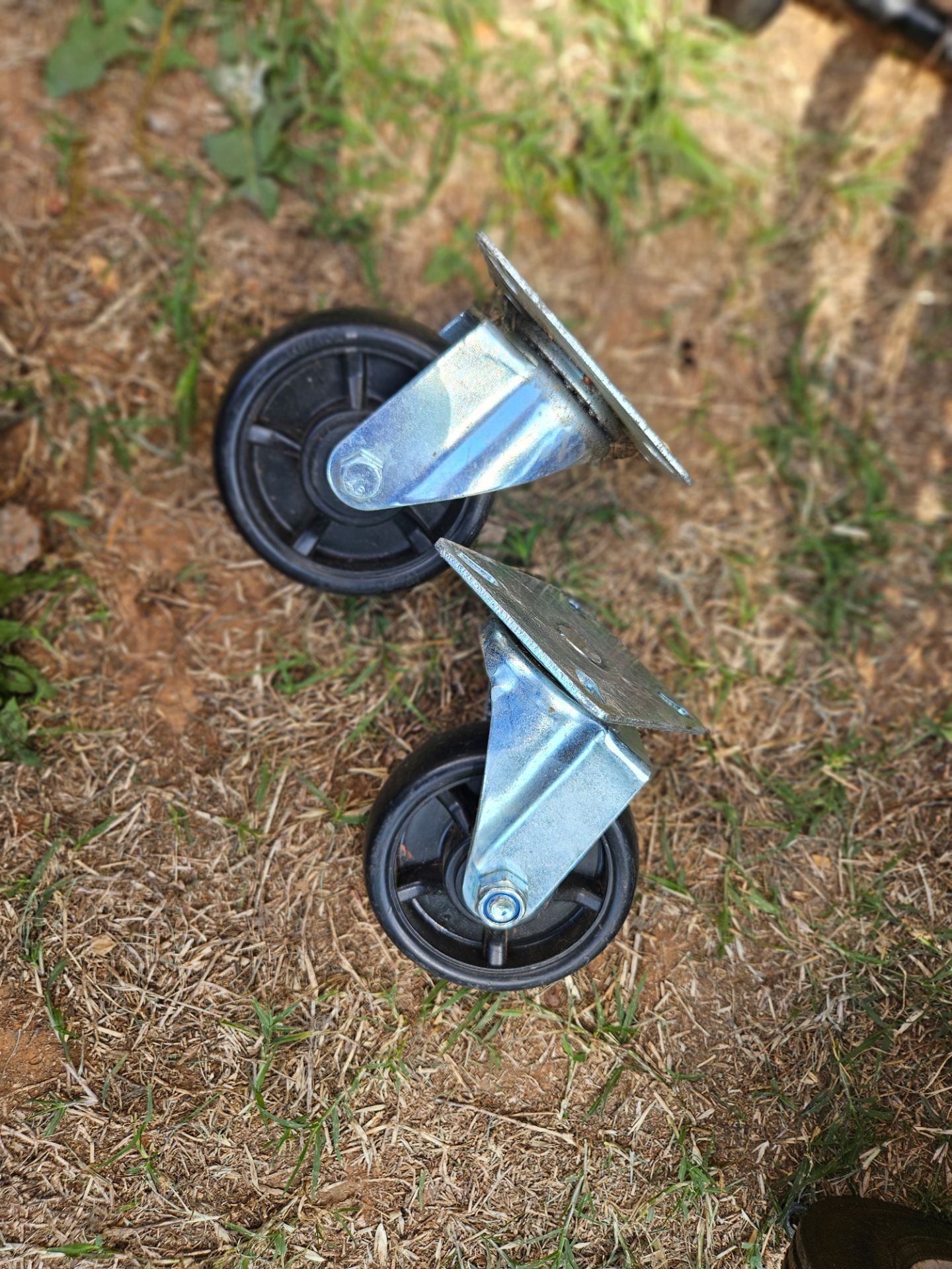 Commercial caster wheels