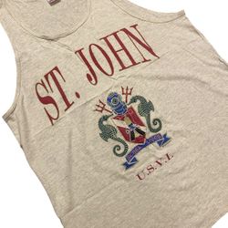 Vintage 1996’ St. John’s (scuba diver) Tank Top Shirt