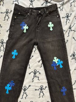 Chrome heart jeans