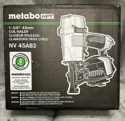 Metabo Hpt NV45AB2 Roofing Nailer