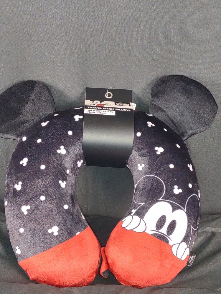 Mickey mouse memory foam neck pillow