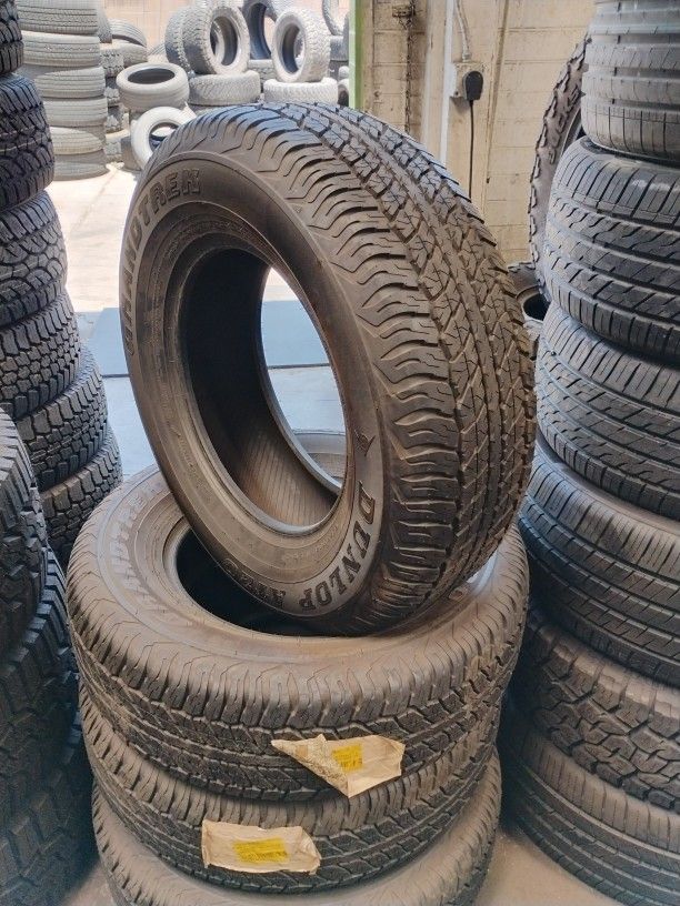 Set De Llantas Nuevas Dunlop 265 70 17